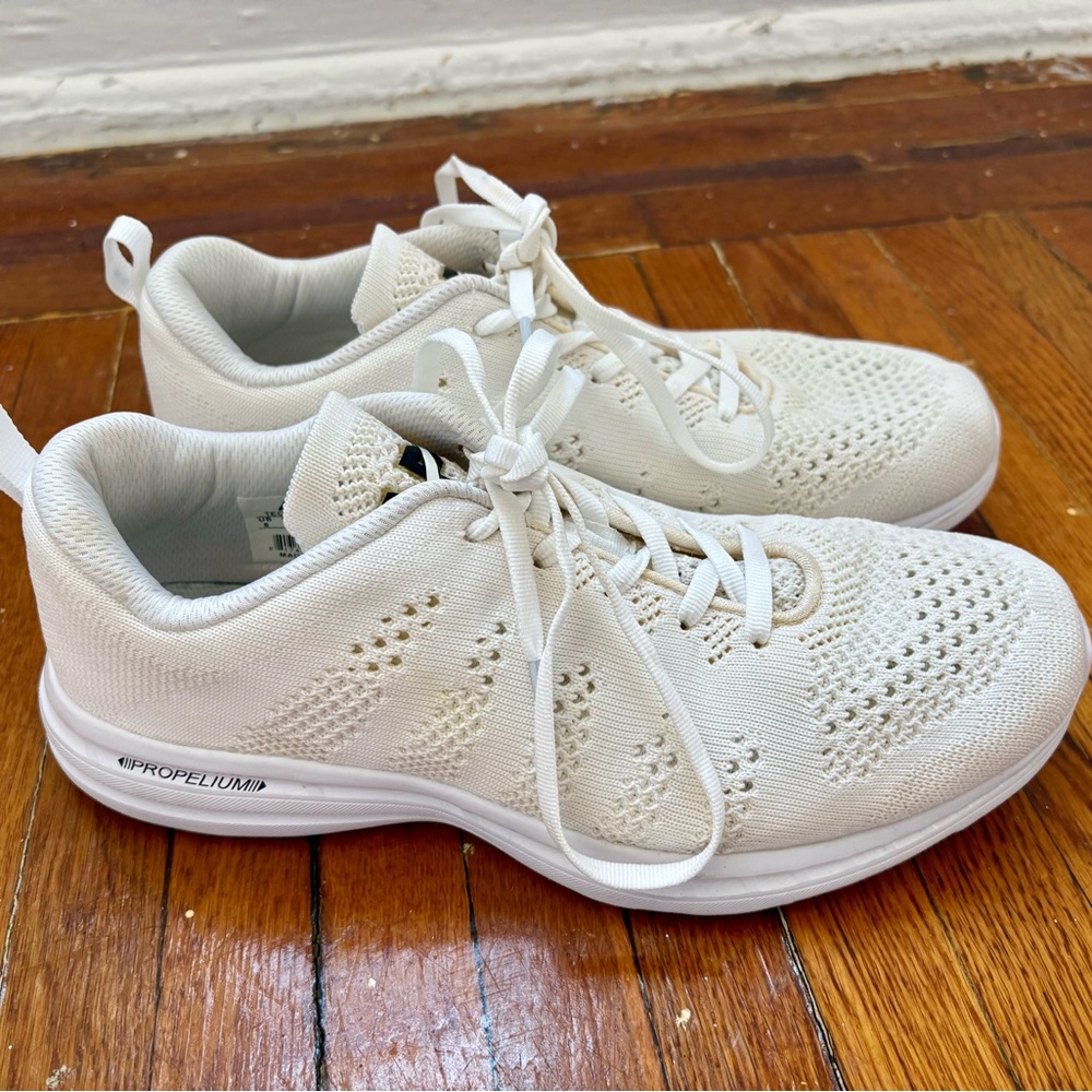 APL White Mesh Performance Sneakers - Picture 2 of 7